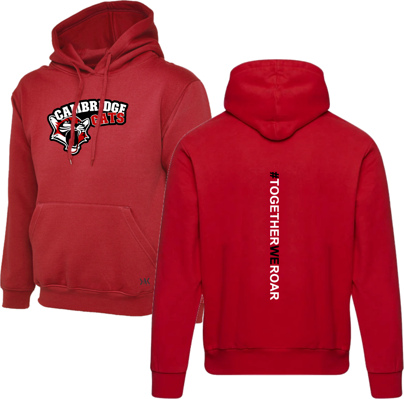 Club Hoodie with Back #Together We Roar - Adults