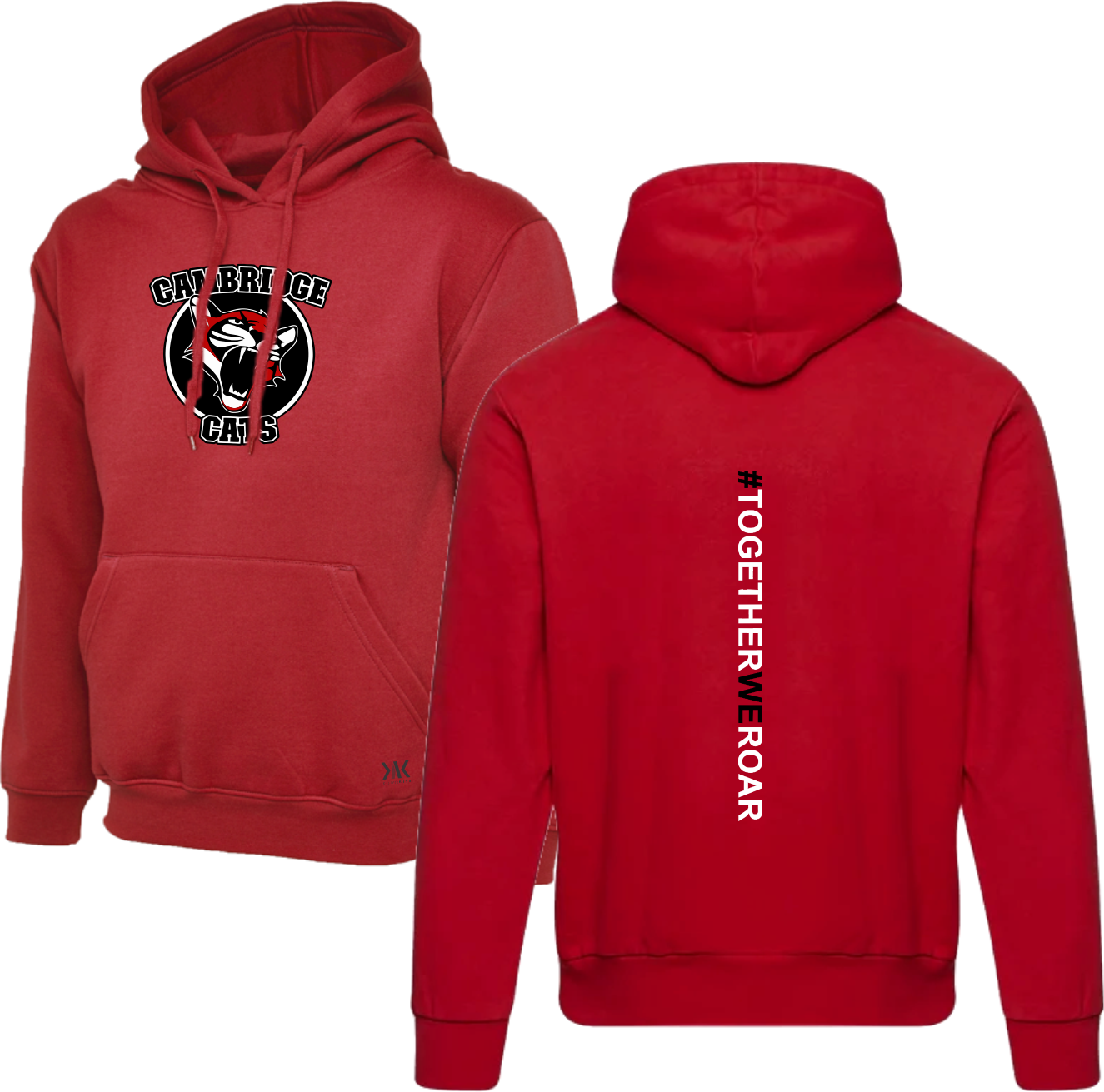 Club Hoodie with Back #Together We Roar - Adults