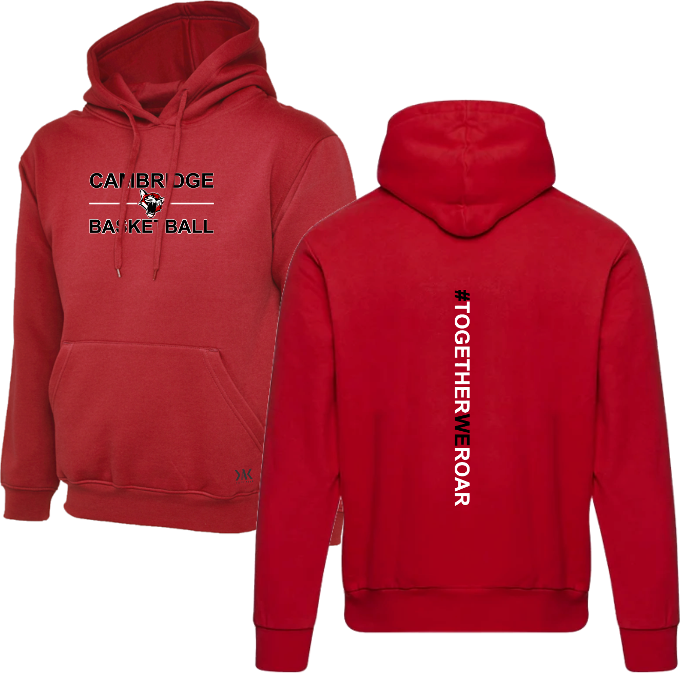Club Hoodie with Back #Together We Roar - Adults