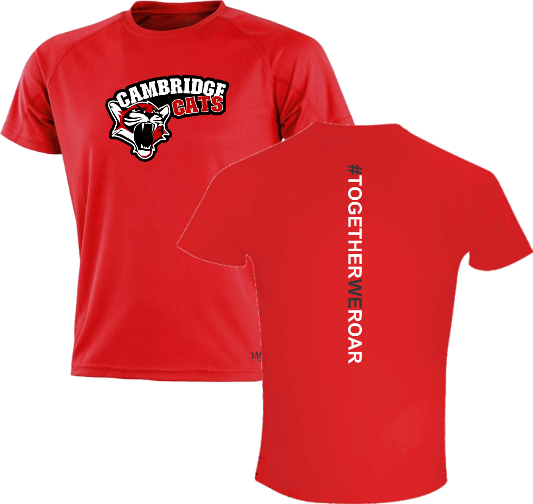 Sports Range Club Tee with Back #Together We Roar - Adults