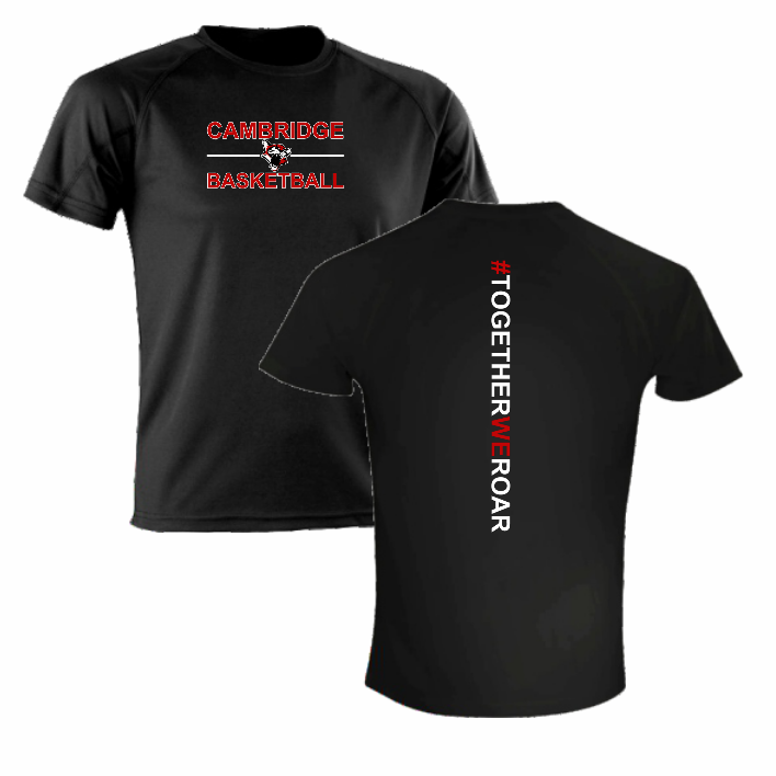 Sports T-Shirt (Text & Back) - Junior Sizes