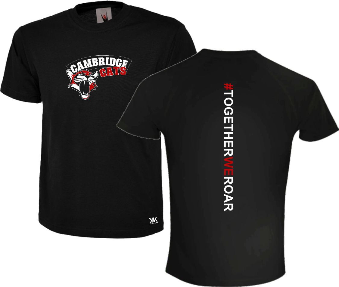 Cotton Club Tee with Back #Together We Roar - Adults