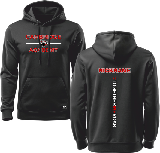 Academy Personalised Hoody with Back #Together We Roar