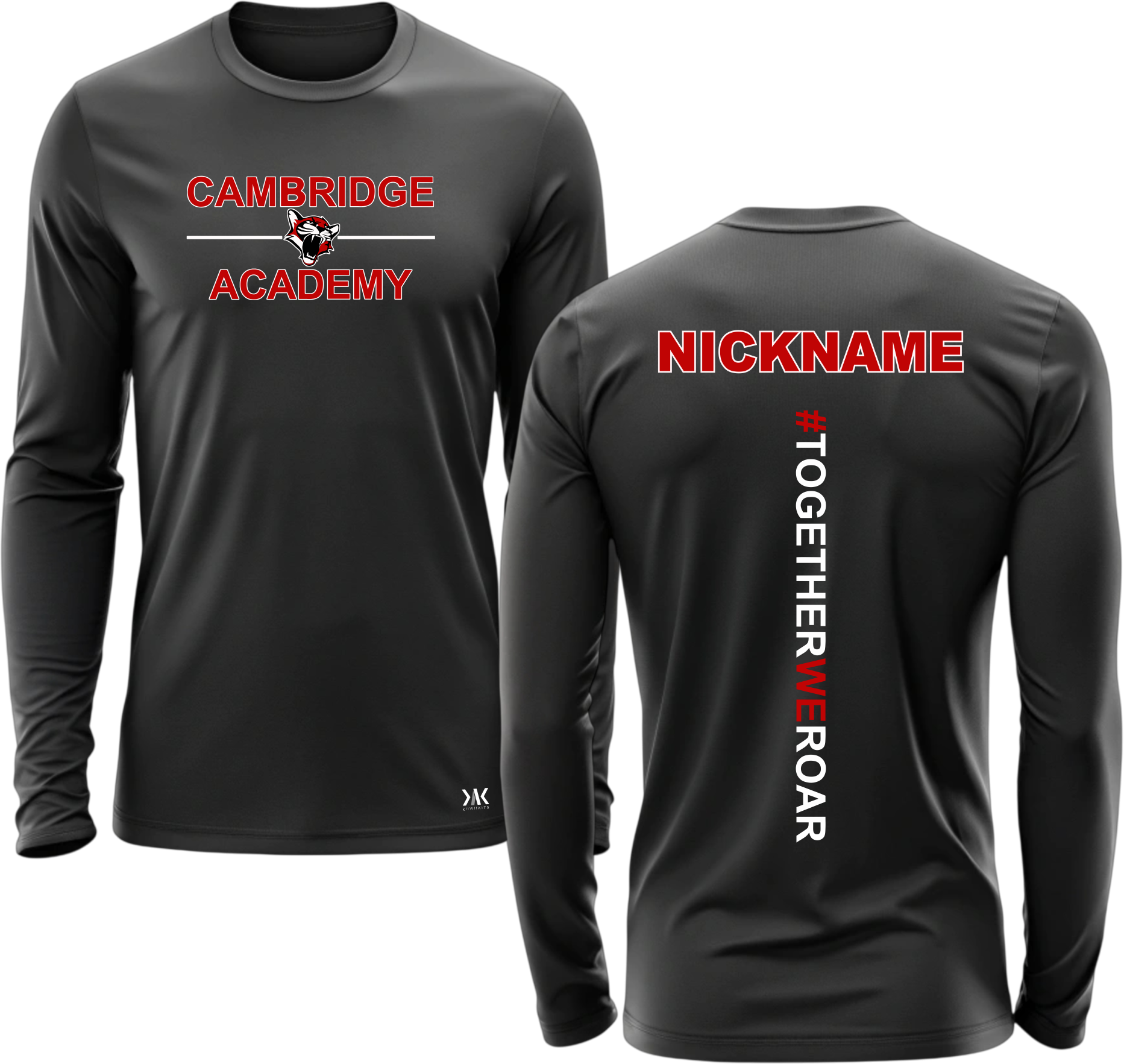 Academy Personalised Shooters Top with Back Logo