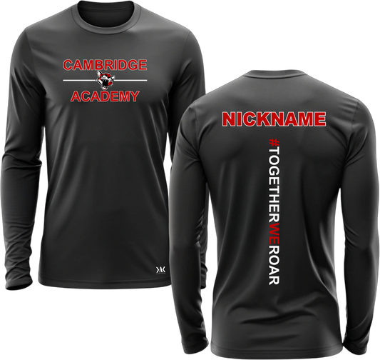 Academy Personalised Shooters Top with Back Logo