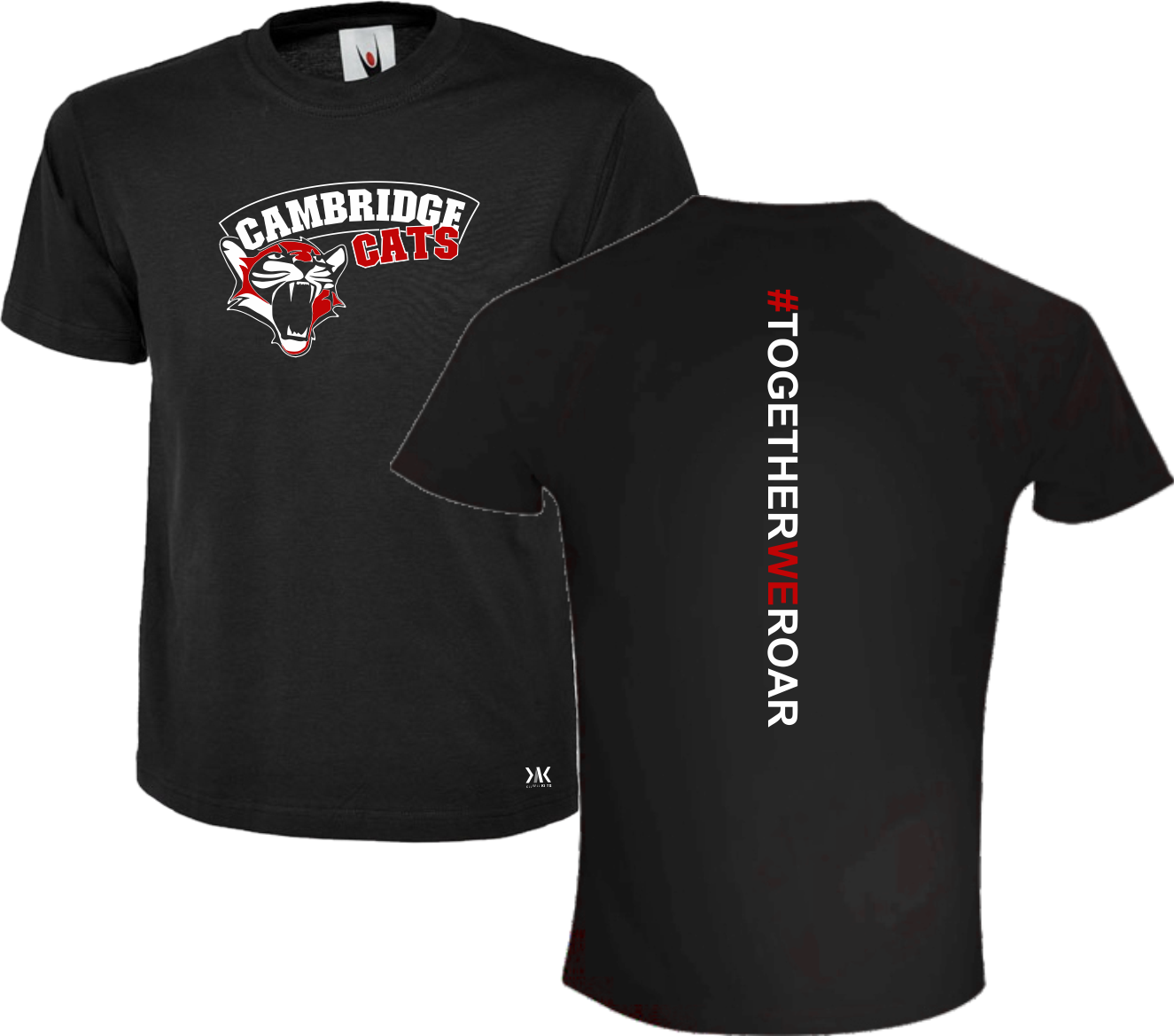 Cotton Club Tee with Back #Together We Roar - Adults