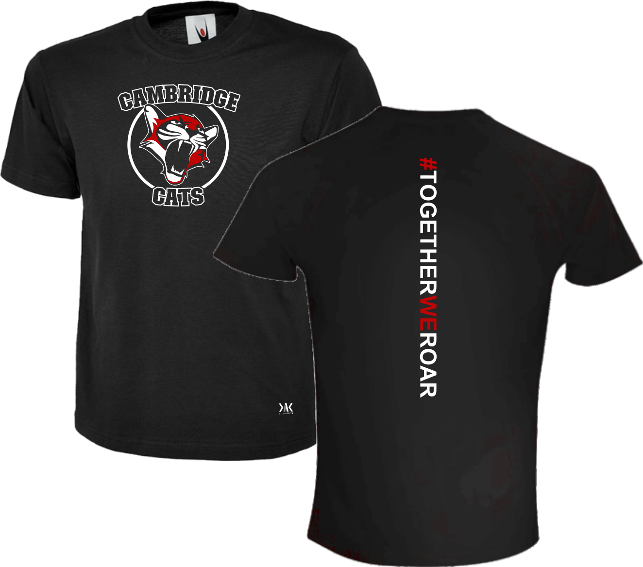 Cotton Club Tee with Back #Together We Roar - Adults