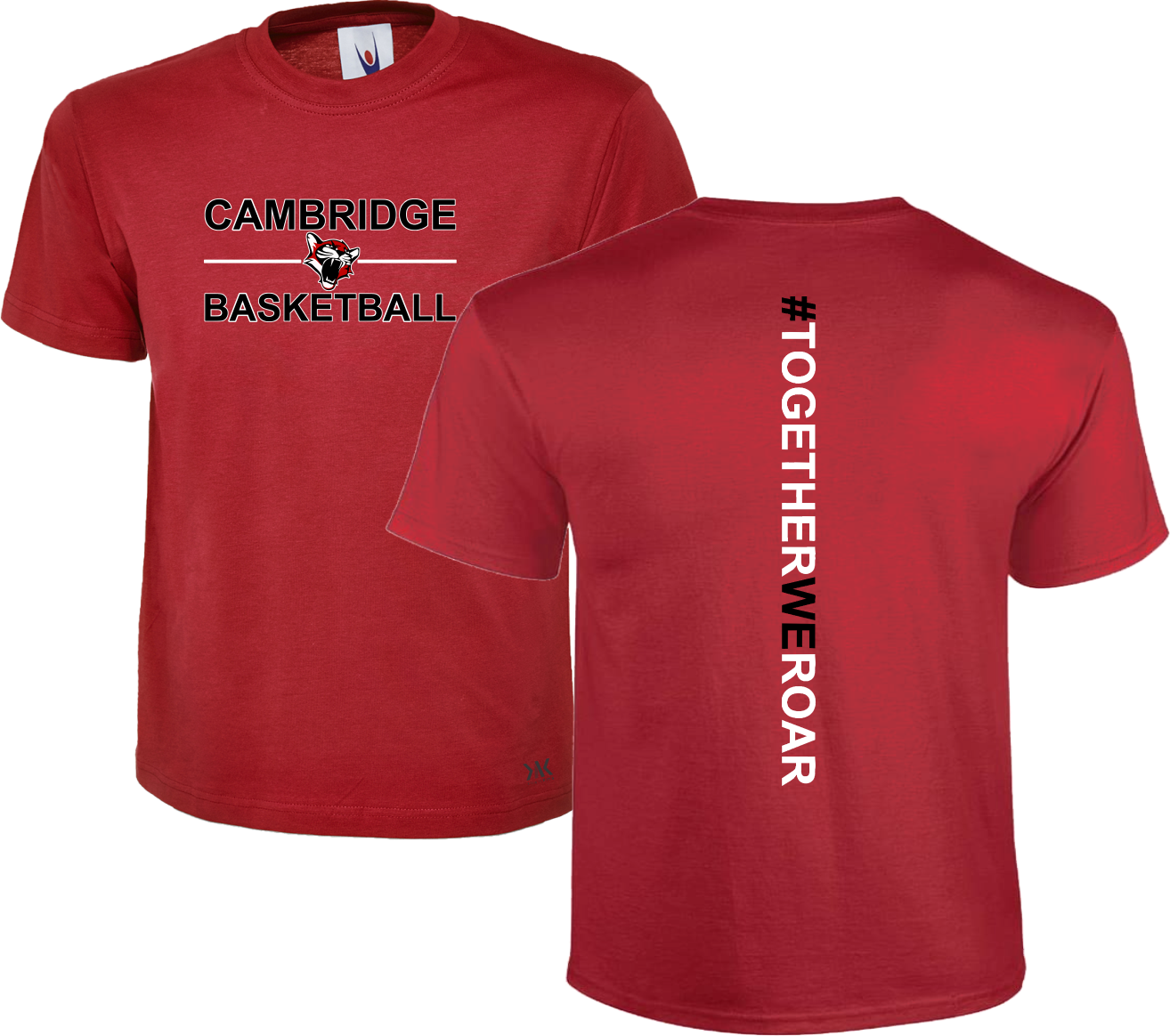 Cotton Club Tee with Back #Together We Roar - Adults